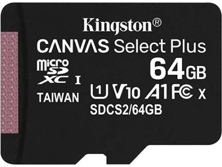 Cartão de Memória MicroSDXC Kingston Canvas Select Plus - 64GB Online now