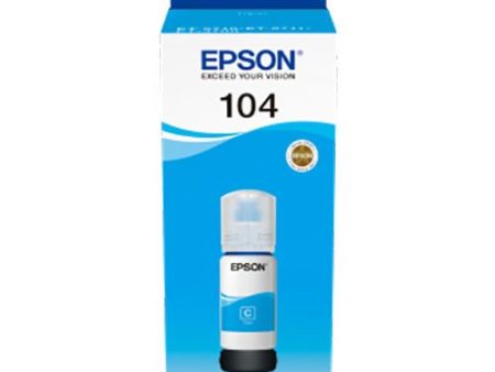 Tinteiro Epson Ecotank 104 - Ciano For Discount