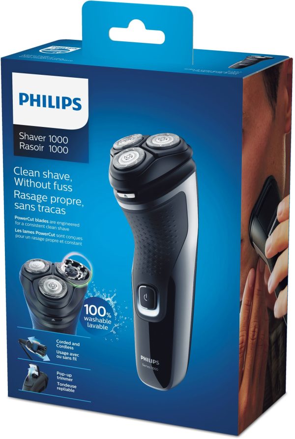 Máquina de Barbear Philips S1332 41 Série 1000 Cheap