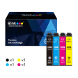 Epson 212XL T212XL Remanufactured Ink Cartridge (4 Pack) on Sale