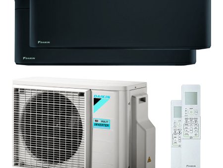 Daikin Stylish dual split 5000 + 5000 BTU air conditioner A +++ wifi outdoor unit 4.0 kW For Sale