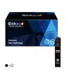 Epson 202XL T202XL Remanufactured Ink Cartridge (2 Black) For Sale