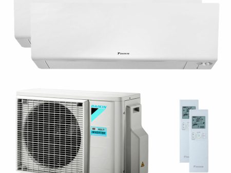 Daikin Perfera Wall air conditioner dual split 5000 + 5000 BTU inverter A +++ wifi outdoor unit 4.0 kW Sale