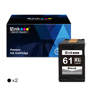 HP 61 61XL Remanufactured Ink Cartridge (2 Black) Online Hot Sale