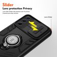 Ultra Rugged Armor Case with Rotating Ring Holder & Shutter Camera Protection Back Case For Samsung A55 5G Online Hot Sale