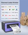 Label Printer - 150mm s 4x6 Thermal Label Printer, Commercial Direct Thermal Label Maker, Compatible with Amazon, Ebay, Etsy, Shopify and FedEx, One Click Setup on Windows and Mac Sale