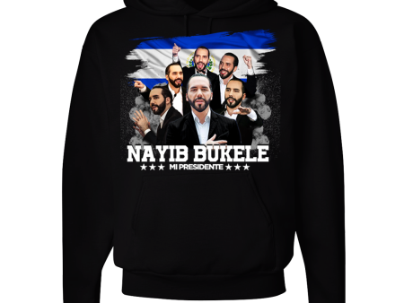 Nayib Bukele Black Hoodie “Mi Presidente” El Salvador - Unisex Fashion