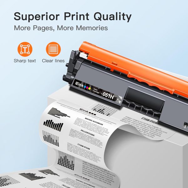 Canon 051H Compatible Toner Cartridge(2 Black) Supply