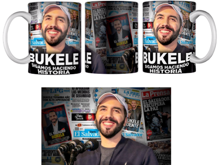 Nayib Bukele Mug El Salvador President Fashion