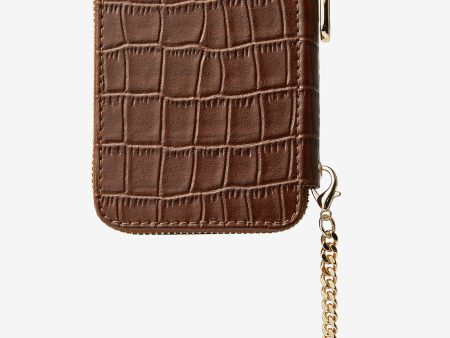 Crocodile Design Set- Detachable Zipper Wallet Online Sale