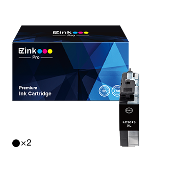 Brother LC3013 LC3011 LC-3013 Compatible Ink Cartridge (2 Black) Sale