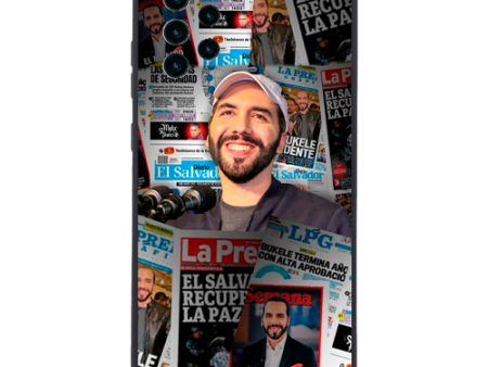 Nayib Bukele Samsung Phone Case President of El Salvador Online Sale