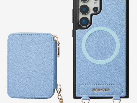 Unique Design Set- Samsung Galaxy Wireless Charging Phone Case With Detachable Wallet For Cheap