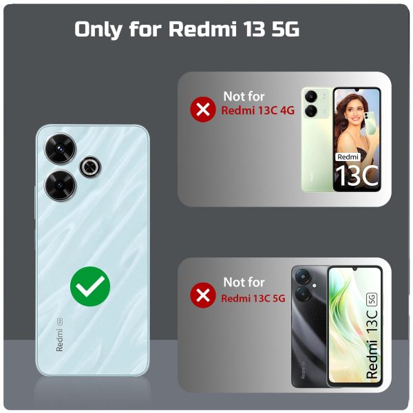 Premium Silicone Case with Metal Kickstand and Camera Protection Back Cover For Redmi 13 5G Online Hot Sale