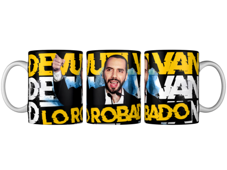 Nayib Bukele Coffee Mug| Devuelvan Lo Robado | 350 Ml Fashion