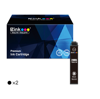 Epson 288XL T288XL Remanufactured Ink Cartridge (2 Black) For Cheap