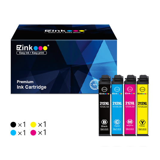 Epson 212XL T212XL Remanufactured Ink Cartridge (4 Pack) on Sale