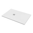 Ercos Stone Shower Tray 800x1000 Rectangular Matt White For Sale