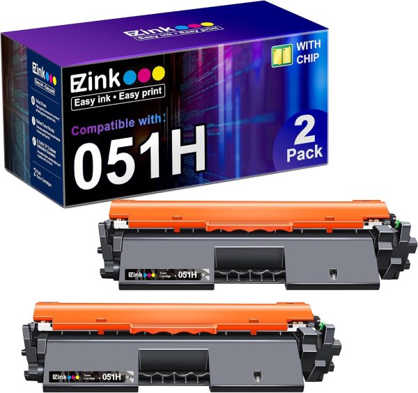 Canon 051H Compatible Toner Cartridge(2 Black) Supply