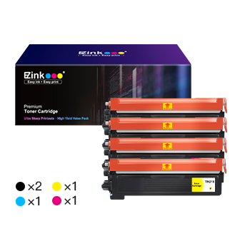 Brother TN210 TN-210 Compatible Toner Cartridge (5 Pack) Fashion