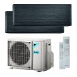 Daikin Stylish dual split 5000 + 7000 BTU air conditioner A +++ wifi outdoor unit 4.0 kW Online