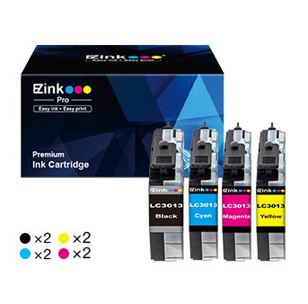 Brother LC3013 LC3011 LC3013XL Compatible Ink Cartridges(8 Pack) Cheap