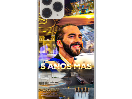 Nayib Bukele iPhone Case “5 Años Más” For Sale