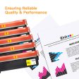 Brother TN210 TN-210 Compatible Toner Cartridge (5 Pack) Fashion