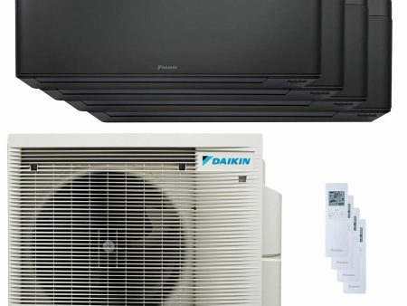 Daikin Stylish Total Black quadri split air conditioner 12000+12000+12000+12000 BTU inverter A++ wifi external unit 7.4 kW Cheap