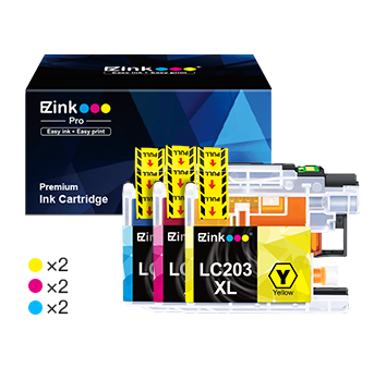 Brother LC203XL LC203 Compatible Ink Cartridge (6 Pack) Online