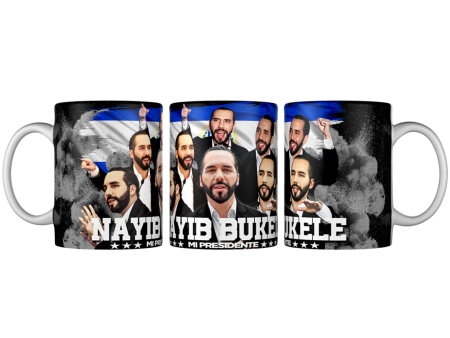 Nayib Bukele Coffee Mug| Mi Presidente | 350 Ml Fashion