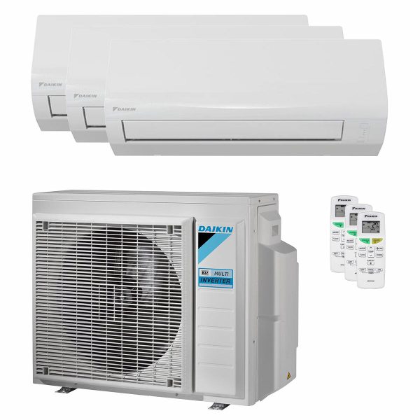 Daikin Sensira Multi trial split air conditioner 9000+12000+12000 BTU inverter A++ external unit 6.8 kW Discount