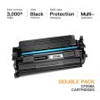 HP 58 A CF258A Compatible Toner Cartridge (2 Black NO Chip) For Sale