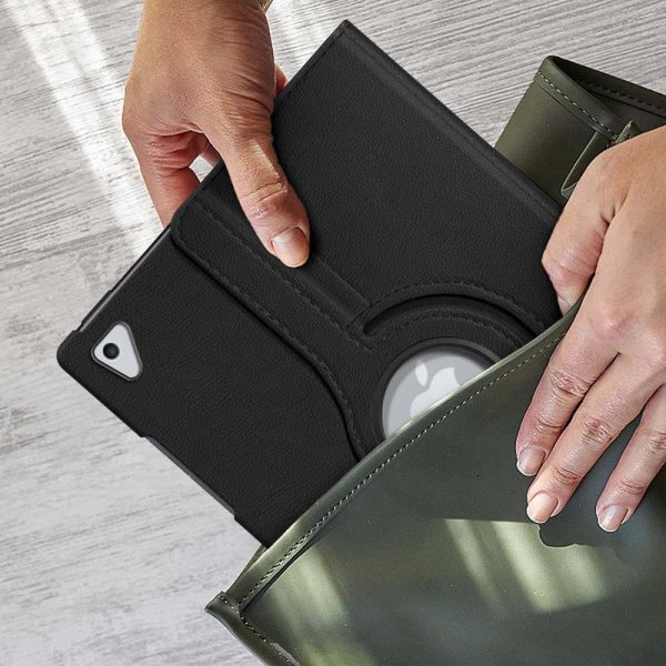 360 Degree Rotating PU Leather Tablet Flip Cover For Apple iPad (5th Generation) Supply